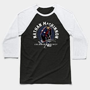 nathan mackinnon emblem Baseball T-Shirt